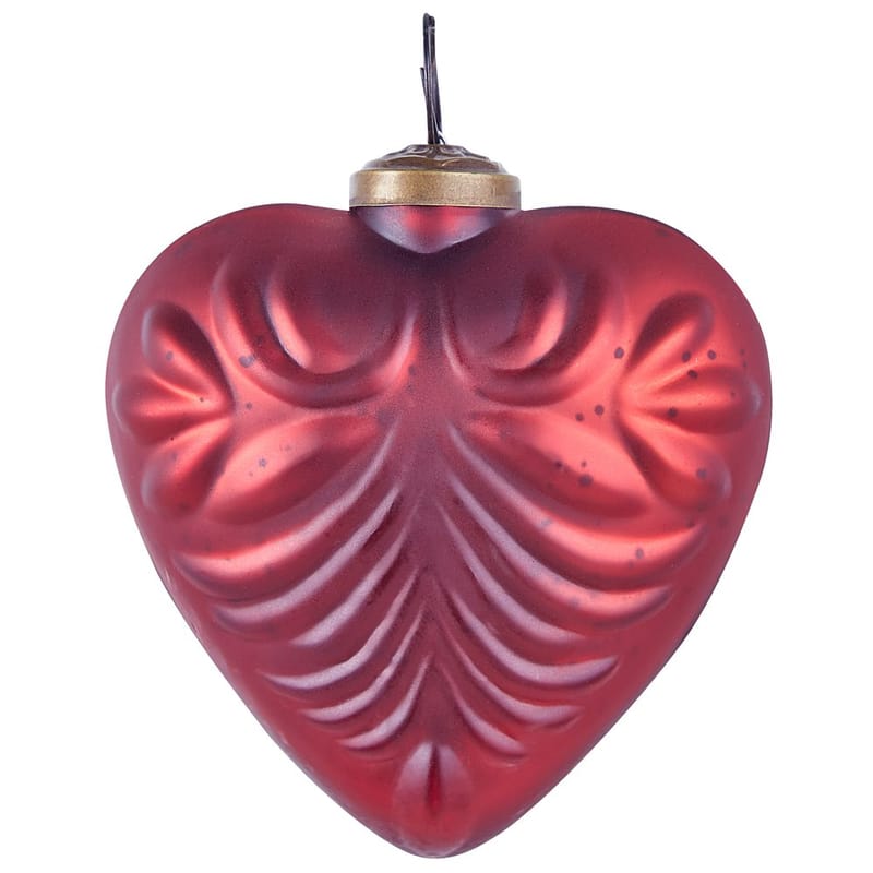 Julekule Feriable Set med 4 - Rød, Gull - Innredning - Julepynt & helgedekorasjon - Julepynt & juledekorasjon - Juletrepynt & julekuler