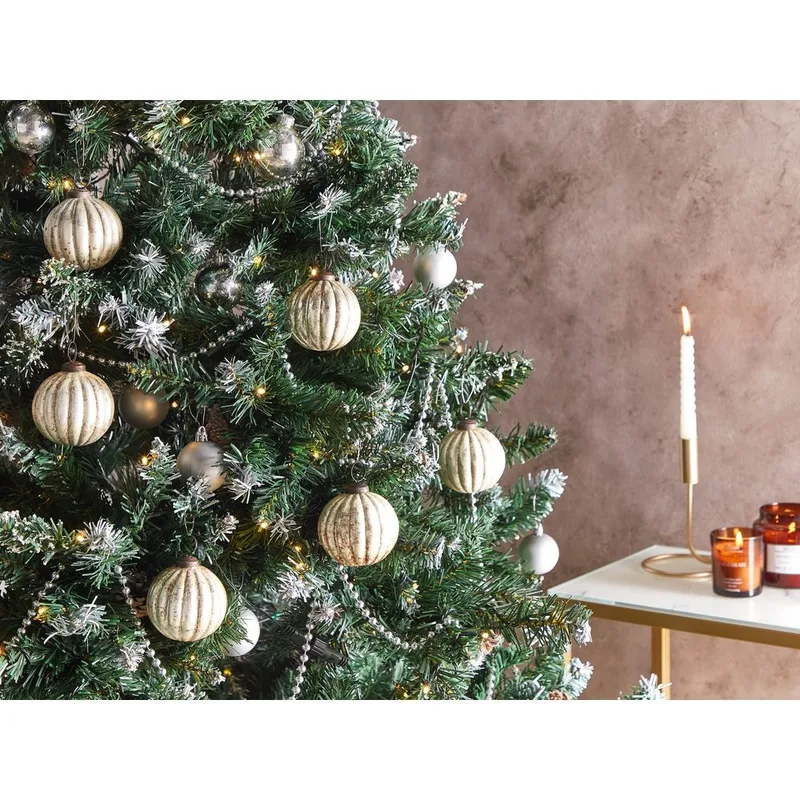 Julekule Ivoire Sett med 6 - Innredning - Julepynt & helgedekorasjon - Julepynt & juledekorasjon - Juletrepynt & julekuler