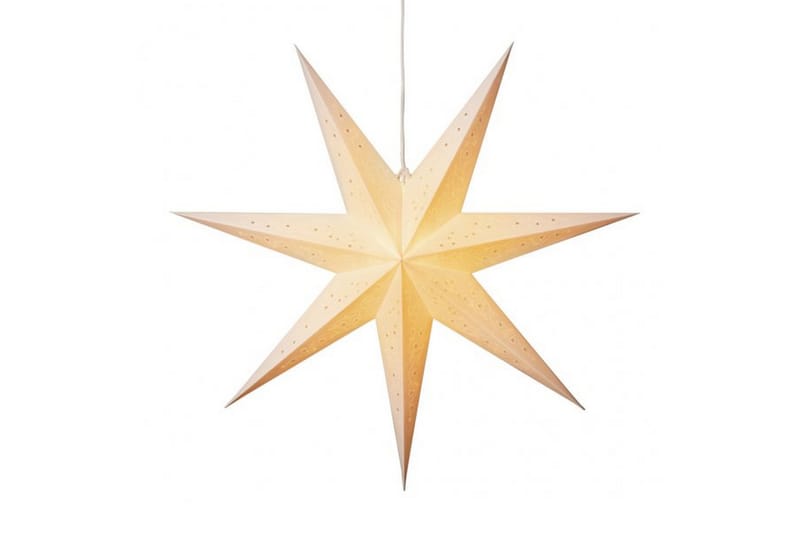 Papirstjerne Hvit 78 cm - Konstsmide - Julelys - Julestjerne & adventsstjerne
