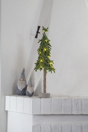 Lummer dekorasjonstre 55 cm - grønn - Belysning - Julebelysning - Øvrig julebelysning