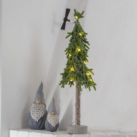 Lummer dekorasjonstre 55 cm - grønn - Belysning - Julebelysning - Øvrig julebelysning