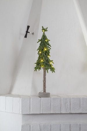 Lummer dekorasjonstre 55 cm - grønn - Belysning - Julebelysning - Øvrig julebelysning