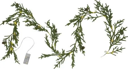Lummer girlander 180 cm, grønn