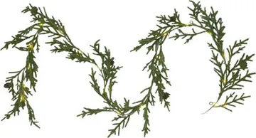 Lummer girlander 180 cm - grønn - Belysning - Julebelysning - Øvrig julebelysning
