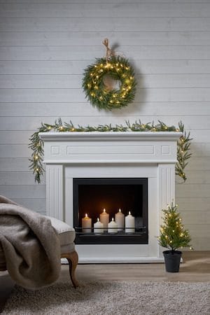 Thuja dekorasjonstre 55 cm - grønn - Belysning - Julebelysning - Julelys