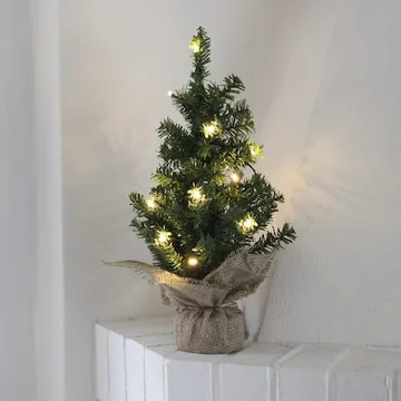 Toppy lite juletre med belysning 45 cm - grønn - Belysning - Julebelysning - Øvrig julebelysning