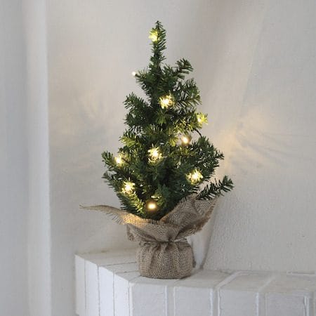 Toppy lite juletre med belysning 45 cm - grønn - Belysning - Julebelysning - Øvrig julebelysning