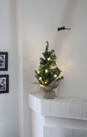 Toppy lite juletre med belysning 45 cm, grønn