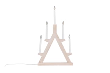 Val Thoren Adventsstake 60 cm - Hvit - Belysning - Julebelysning - Adventsstake