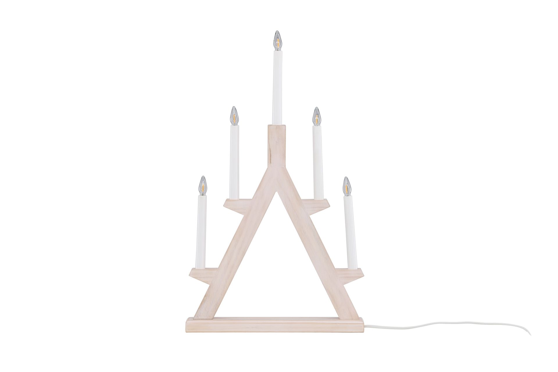 Val Thoren Adventsstake 60 cm - Hvit - Belysning - Julebelysning - Adventsstake