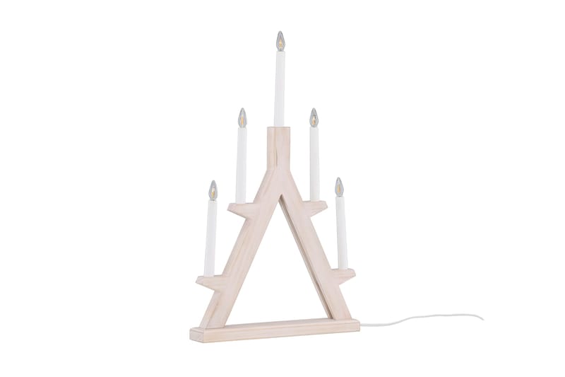 Val Thoren Adventsstake 60 cm - Hvit - Belysning - Julebelysning - Adventsstake