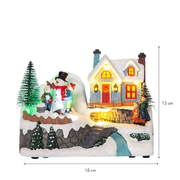 Winterville juledekorasjonsbelysning 18 cm - flerfarget - Belysning - Julebelysning - Øvrig julebelysning