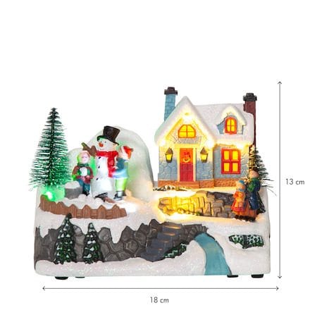 Winterville juledekorasjonsbelysning 18 cm - flerfarget - Belysning - Julebelysning - Øvrig julebelysning