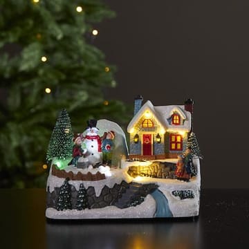 Winterville juledekorasjonsbelysning 18 cm - flerfarget - Belysning - Julebelysning - Øvrig julebelysning