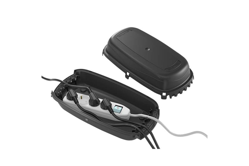 Kabelboks D-Line Utendørs - Grå - Belysning - Belysningstilbehør