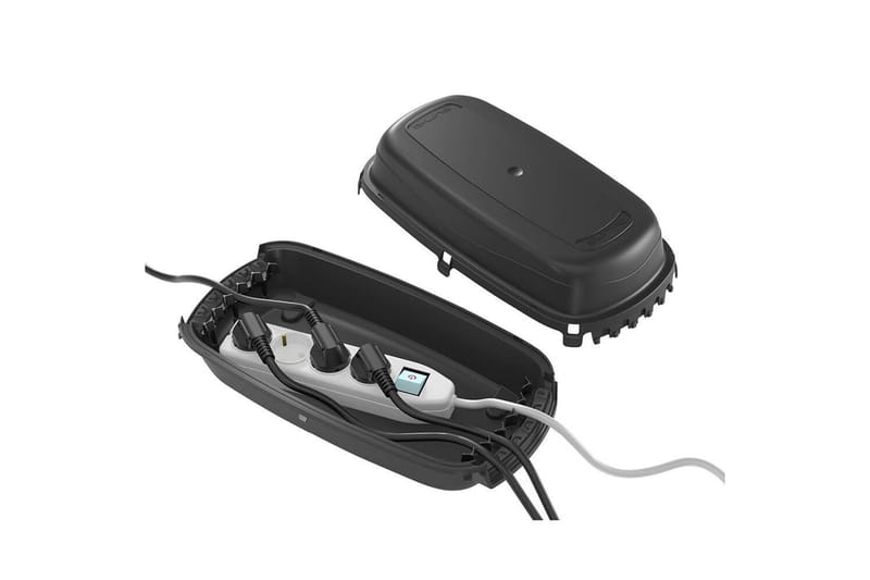 Kabelboks D-Line Utendørs - Grå - Belysning - Belysningstilbehør