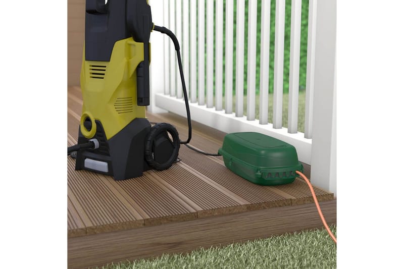 Kabelboks D-Line Utendørs - Grön - Belysning - Belysningstilbehør