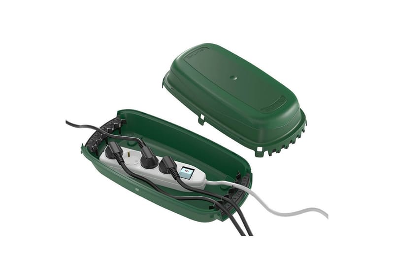 Kabelboks D-Line Utendørs - Grön - Belysning - Belysningstilbehør