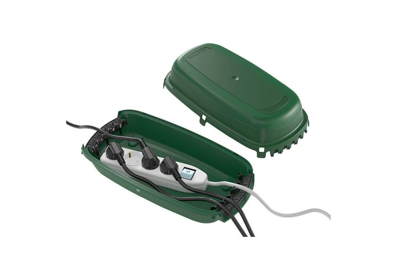 Kabelboks D-Line Utendørs - Grön - Belysning - Belysningstilbehør