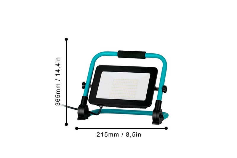Arbeidsbelysning Eglo LED-gulvstrålekaster 100W - Belysning - Innendørsbelysning & Lamper - Bordlampe - Skrivebordslampe