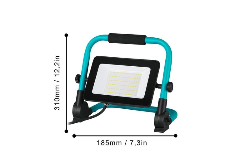 Arbeidsbelysning Eglo LED-gulvstrålekaster 52W - Belysning - Innendørsbelysning & Lamper - Bordlampe - Skrivebordslampe