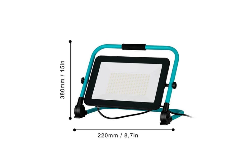 Arbeidsbelysning Eglo LED-Gulvstrålkaster 150W - Belysning - Innendørsbelysning & Lamper - Bordlampe - Skrivebordslampe