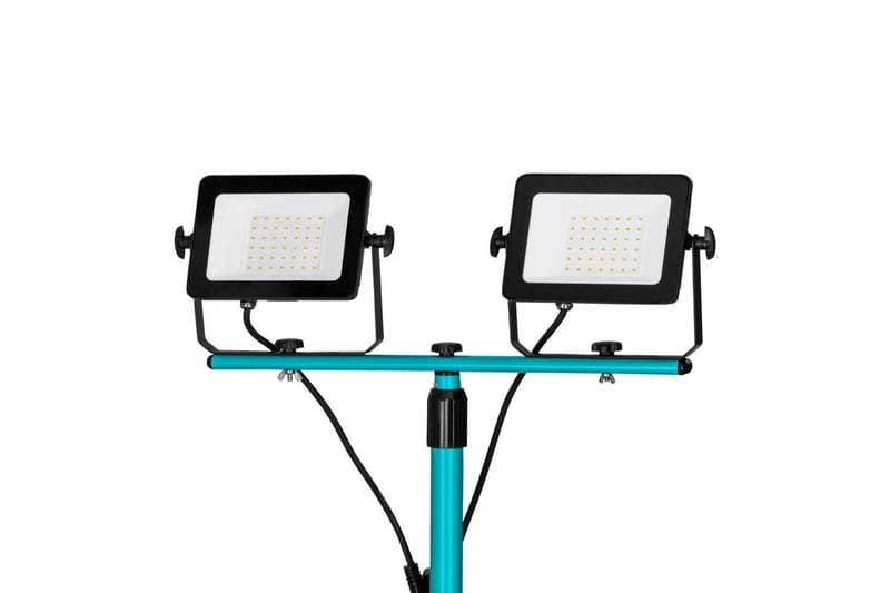 Arbeidsbelysning Eglo LED-stativstrålekaster med 2 lamper 30W - Belysning - Innendørsbelysning & Lamper - Bordlampe - Skrivebordslampe