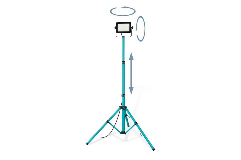 Arbeidsbelysning Eglo LED-Stativstrålkaster 30W - Belysning - Innendørsbelysning & Lamper - Bordlampe - Skrivebordslampe