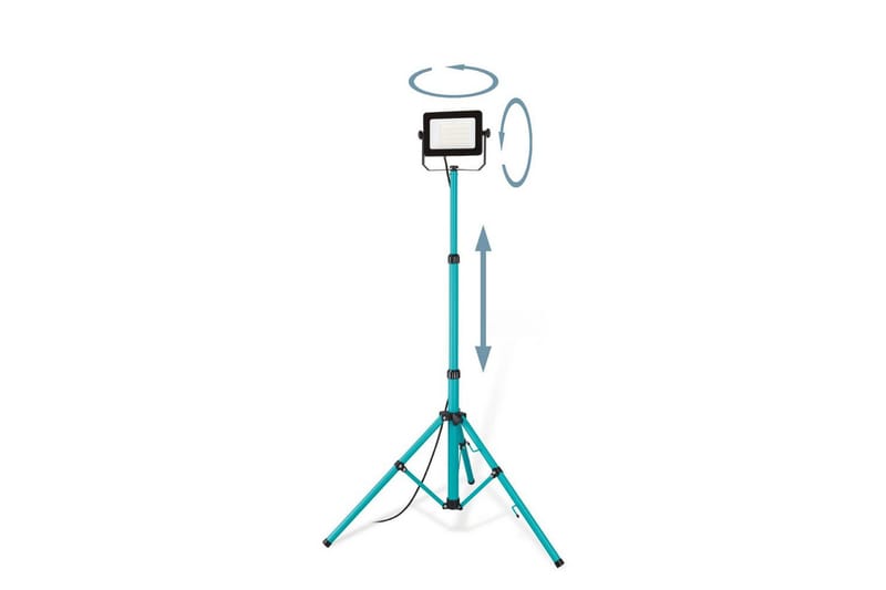 Arbeidsbelysning Eglo LED-Stativstrålkaster 52W - Belysning - Innendørsbelysning & Lamper - Bordlampe - Skrivebordslampe