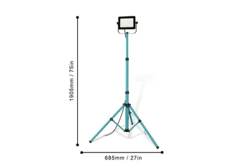 Arbeidsbelysning Eglo LED-Stativstrålkaster 52W - Belysning - Lyspærer & lyskilder - Arbeidsbelysning
