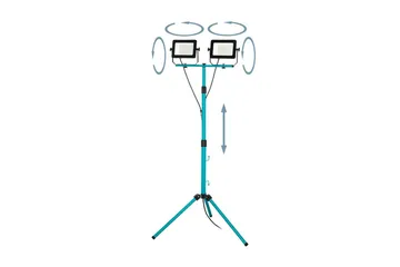 Arbeidsbelysning Eglo LED-Stativstrålkaster med 2 Lamper 52W - Belysning - Lyspærer & lyskilder - Arbeidsbelysning