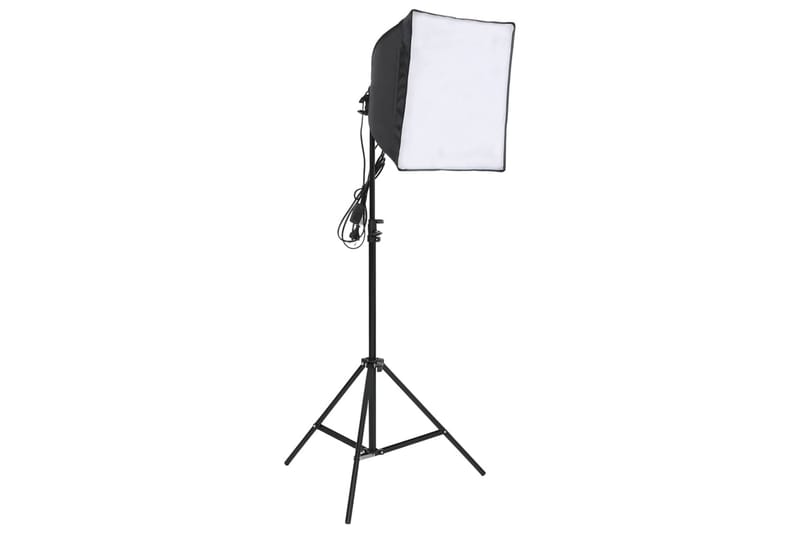 Fotostudiosett med bakgrunner og reflektor - Hvit - Fotobelysning & studiobelysning