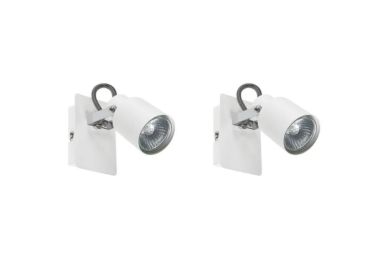 Athenaeum Spotlight 2 stk GU10, Hvit