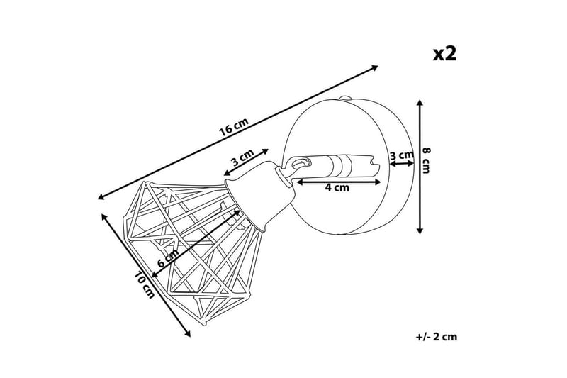Ermana Spotlight 2 stk G9 - Sølv - Belysning - Lyspærer & lyskilder - Spotlights & downlights
