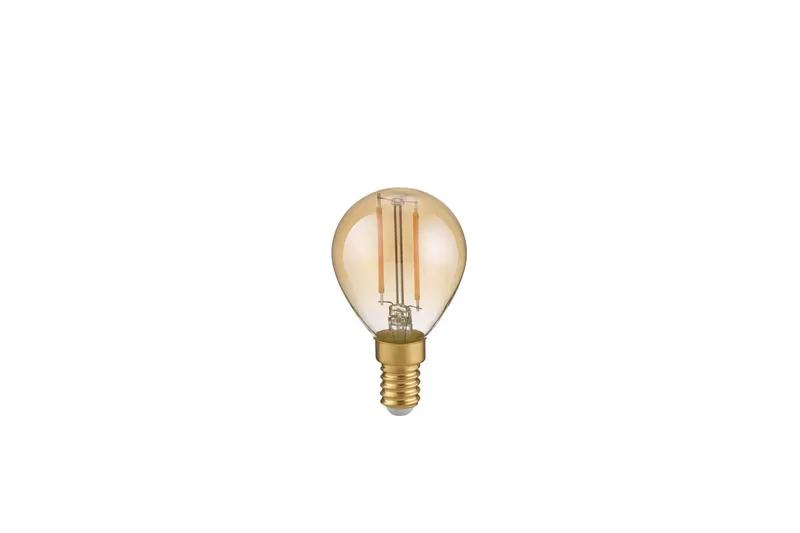 Filament Lamppu Vakiokupu 2W 250Lm 2700K LED E14 Ruskea Trio Lighting Amber, undefined