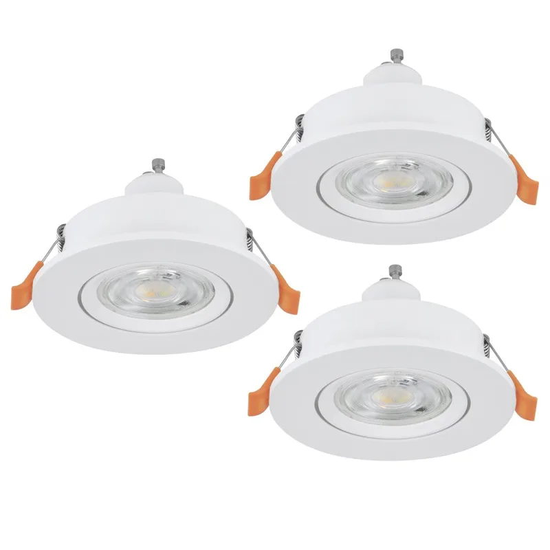Innfelt lampe Barranco 30 mm 3000K Set om 3 - Hvit - Belysning - Lyspærer & lyskilder - Spotlights & downlights