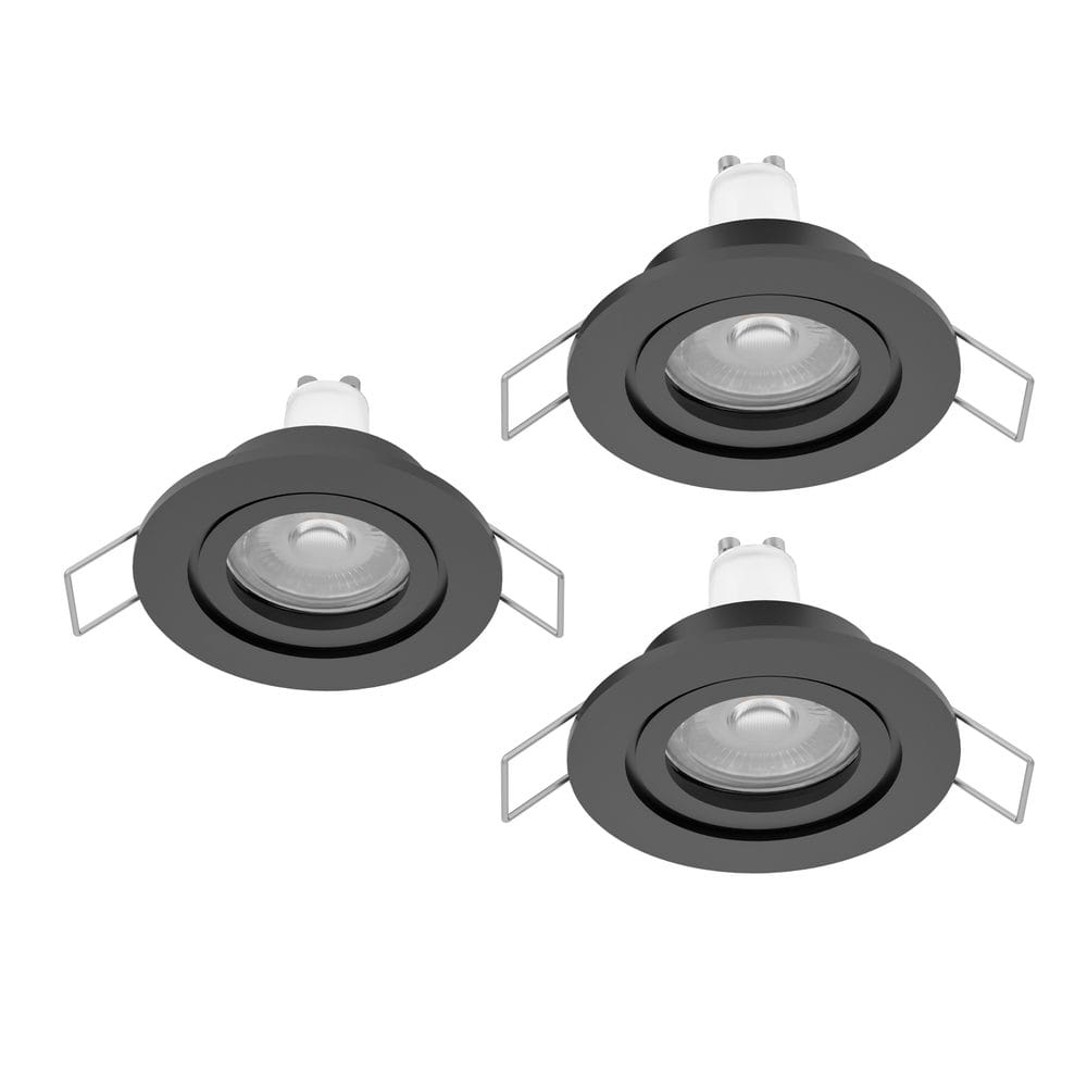 Innfelt lampe Barranco IP44 30 mm 3000K Sett på 3 - 8,4 cm