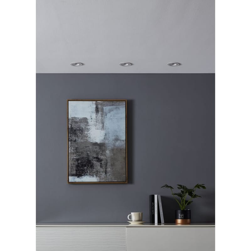 Innfelt lampe Carosso 93 mm - Hvit - Belysning - Lyspærer & lyskilder - Spotlights & downlights