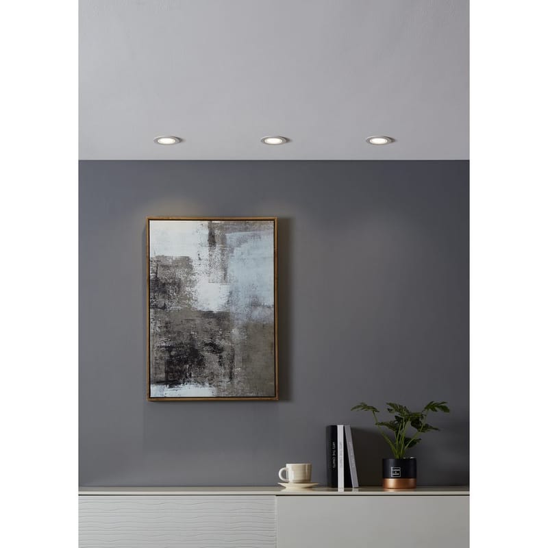 Innfelt lampe Carosso 93 mm - Hvit - Belysning - Lyspærer & lyskilder - Spotlights & downlights