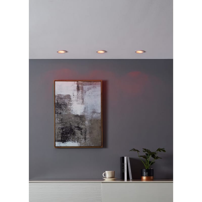 Innfelt lampe Carosso 93 mm - Hvit - Belysning - Lyspærer & lyskilder - Spotlights & downlights