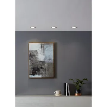 Innfelt lampe Carosso 93 mm - Hvit - Belysning - Lyspærer & lyskilder - Spotlights & downlights
