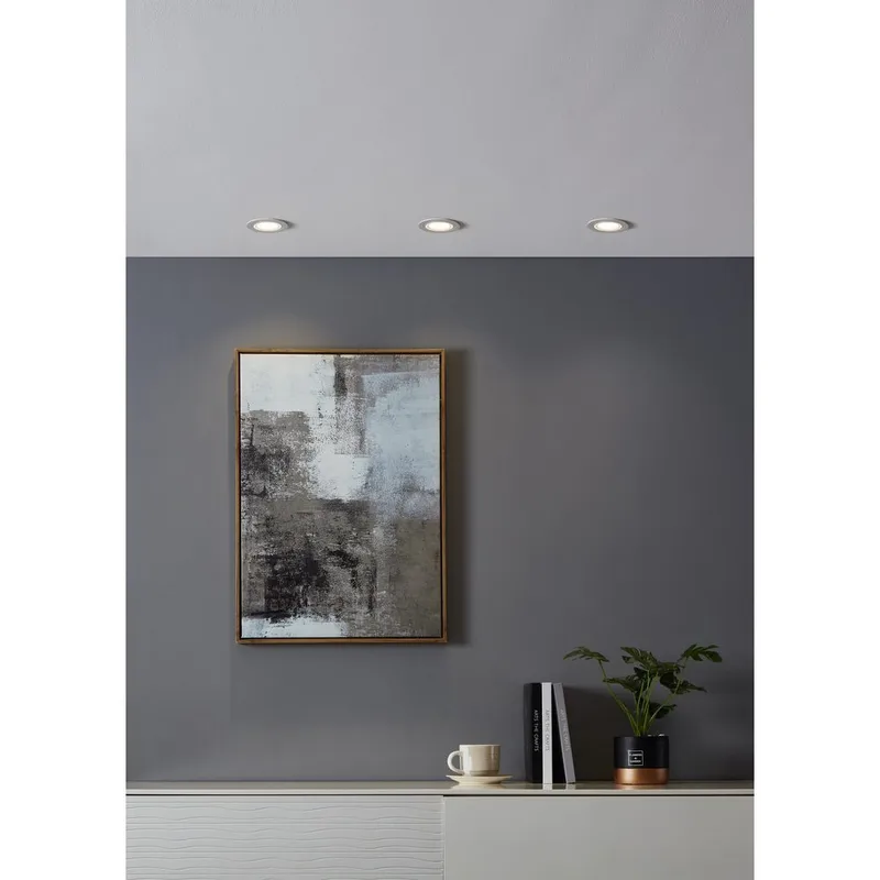 Innfelt lampe Carosso 93 mm - Hvit - Belysning - Lyspærer & lyskilder - Spotlights & downlights