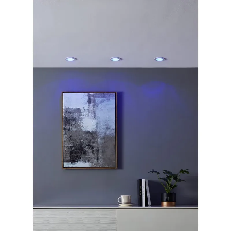 Innfelt lampe Carosso 93 mm - Hvit - Belysning - Lyspærer & lyskilder - Spotlights & downlights