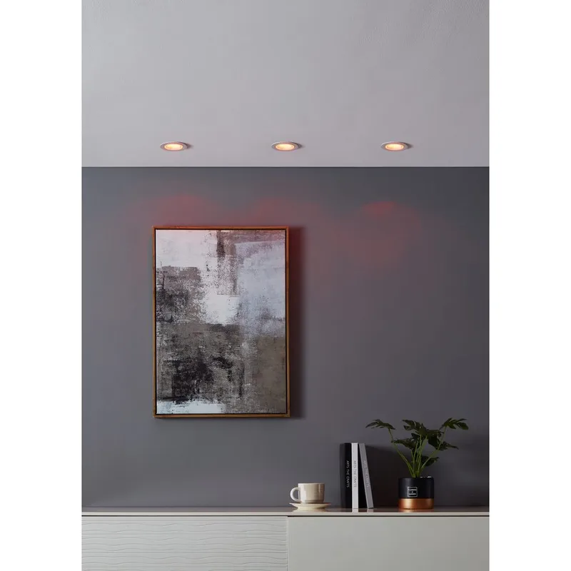 Innfelt lampe Carosso 93 mm - Hvit - Belysning - Lyspærer & lyskilder - Spotlights & downlights