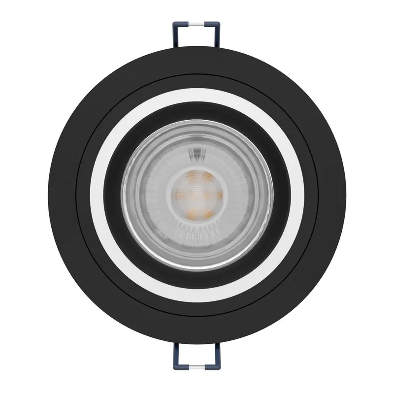 Innfelt lampe Carosso 93 mm - Sort - Belysning - Lyspærer & lyskilder - Spotlights & downlights