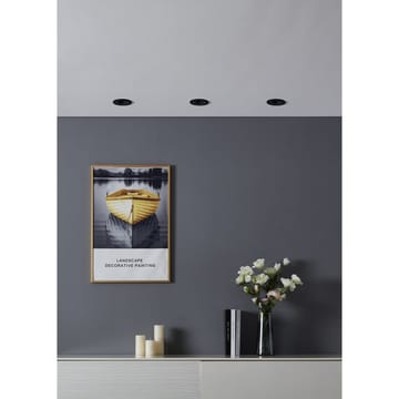 Innfelt lampe Carosso 93 mm - Sort - Belysning - Lyspærer & lyskilder - Spotlights & downlights