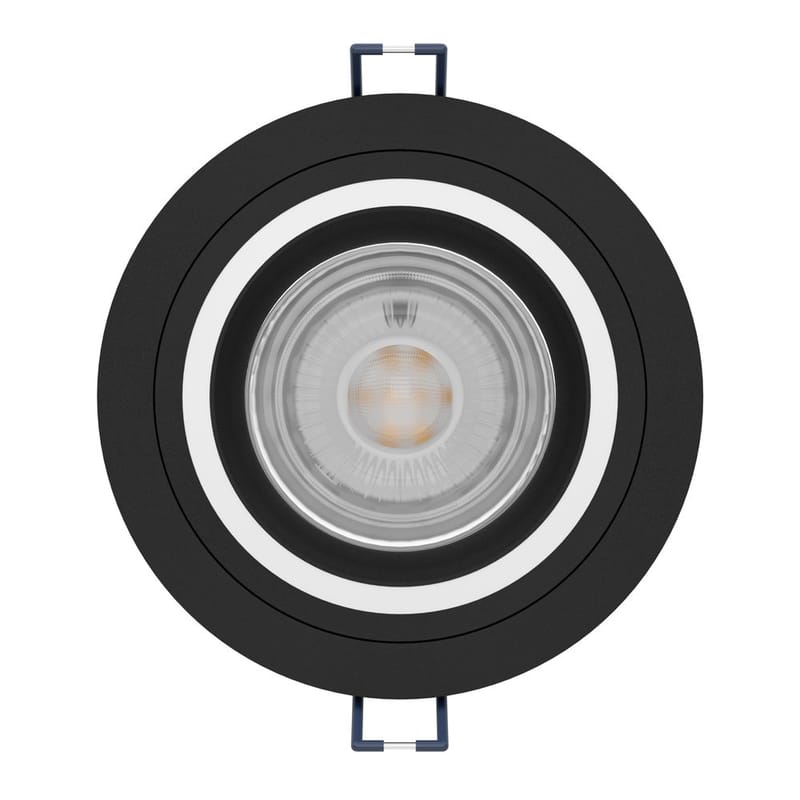 Innfelt lampe Carosso 93 mm - Sort - Belysning - Lyspærer & lyskilder - Spotlights & downlights