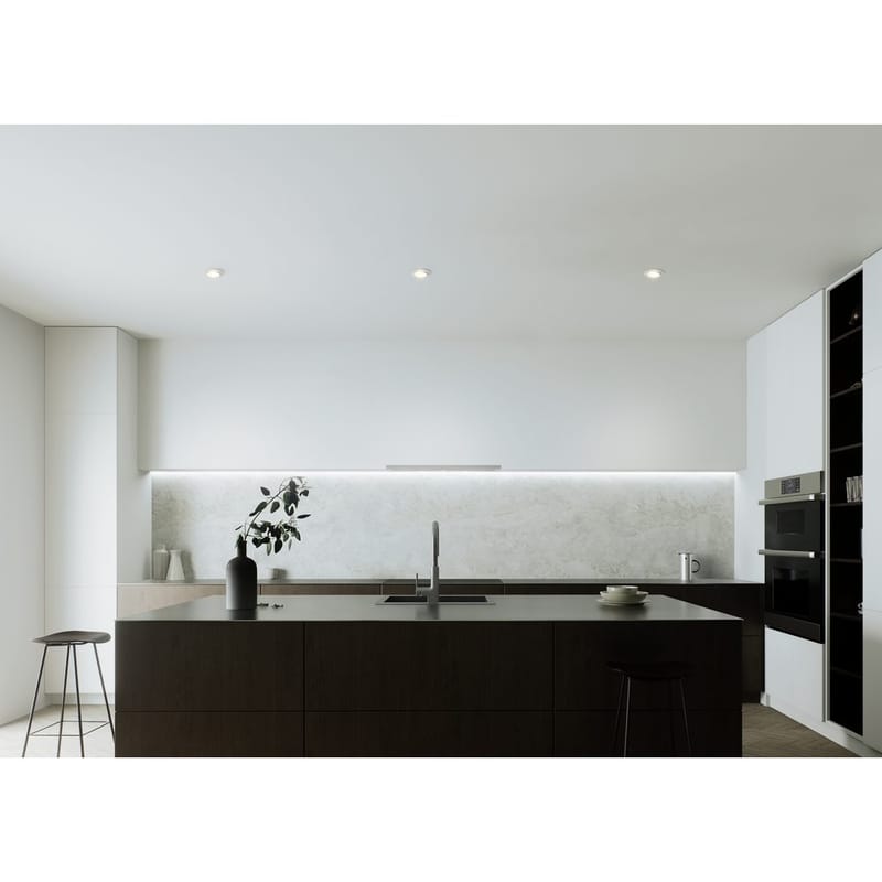 Innfelt lampe Favazzina 88 mm sett med 3 - Hvit - Belysning - Lyspærer & lyskilder - Spotlights & downlights