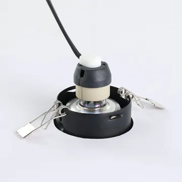 Innfelt lampe Favazzina 88 mm sett med 3 - Sort - Belysning - Lyspærer & lyskilder - Spotlights & downlights