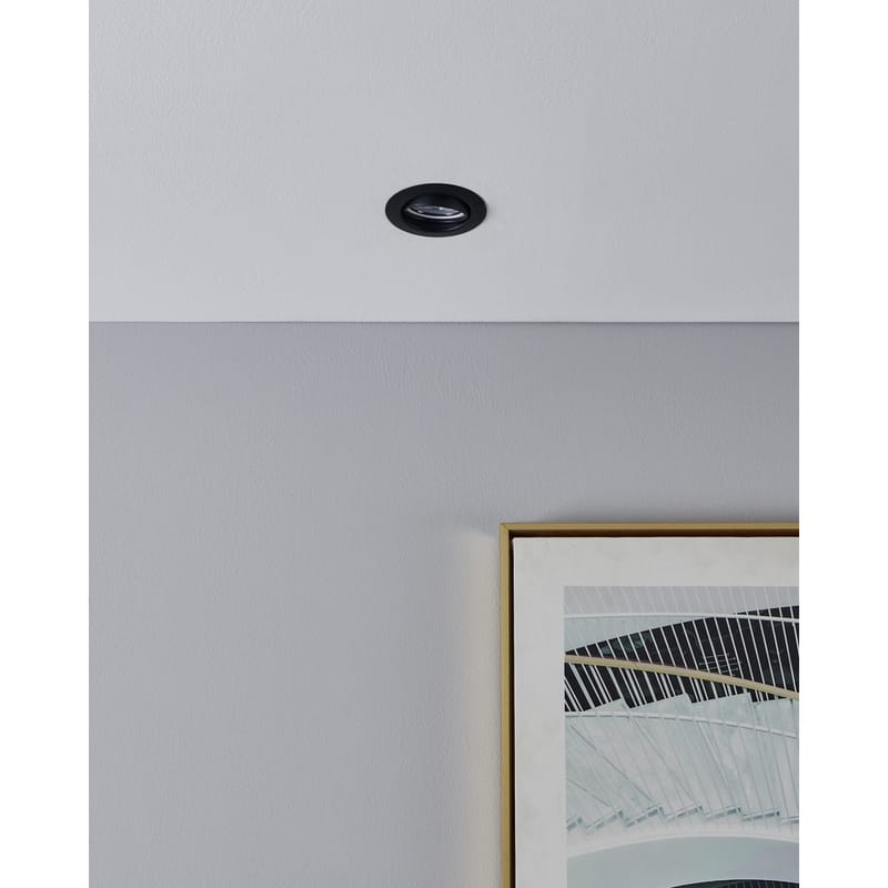 Innfelt lampe Favazzina 88 mm sett med 3 - Sort - Belysning - Lyspærer & lyskilder - Spotlights & downlights